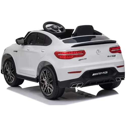 Электромобиль Kidsauto Mercedes-Benz GLC 63S AMG 4Х4 белый фото 9