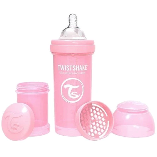 Набор из трех антиколиковых бутылочек Twistshake Value Pack Pink 260ml (78845): Обьем, мл 260
