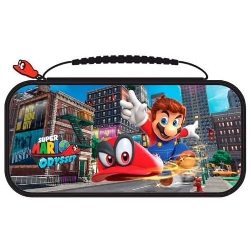 Аксессуар для приставок Deluxe Travel Case Super Mario Odyssey: Совместимость Nintendo Switch