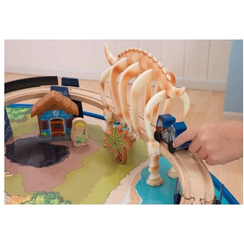 Залізниця KidKraft Dinosaur Train Set and Table (17961) фото 5