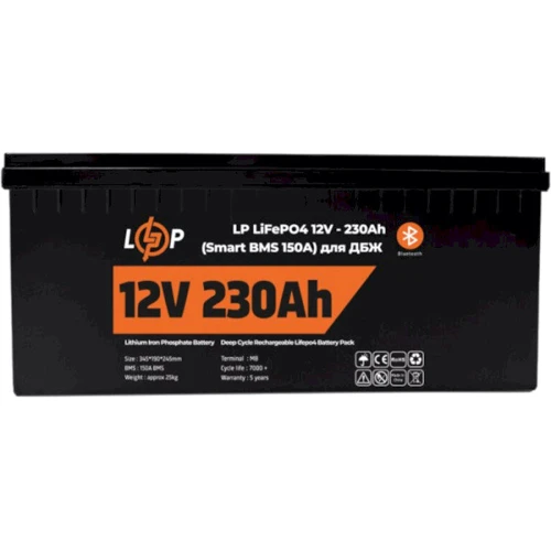 LogicPower 12V (12.8V) - 230 Ah (2944Wh) (20199): Тип Аккумулятор