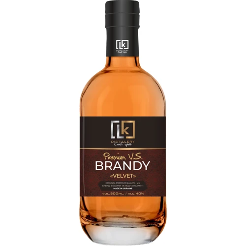 Бренди VLK Distillery Velvet VS, 0.5л 40% (PRV4820168690693)