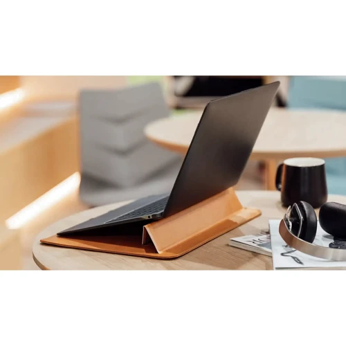 Moshi Muse Slim Laptop Sleeve Caramel Brown for (99MO034751) for MacBook 13": Материал Кожа