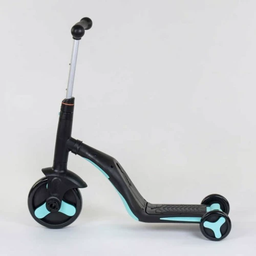 Самокат Best Scooter чорно-блакитний (JT 20255): Тип гальма ножний