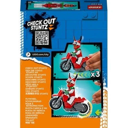 Конструктор LEGO City Stuntz Каскадерський мотоцикл Авантюрного скорпіона (60332): Рекомендований вік 5+