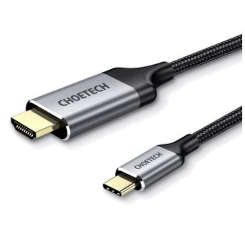 Кабель і перехідник Choetech USB-C to HDMI 1.8m 4K 60Hz (CH0021-BK): Тип кабель