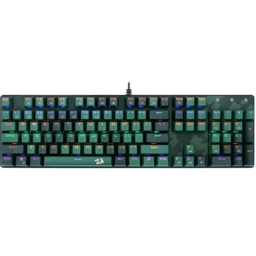 Комплект проводной Redragon S108 USB Camouflage (78310): Подключение проводное