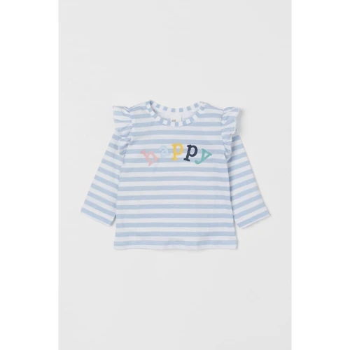 Лонгслів H & M 8256911 74 см блакитний