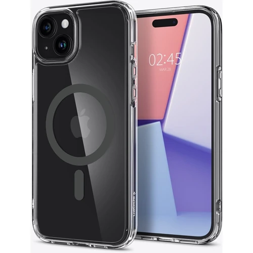 Чехол для iPhone Spigen Ultra Hybrid MagFit Graphite (ACS06662) for iPhone 15 Plus