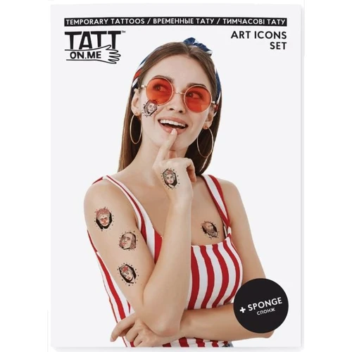 Тимчасові тату TATTon.me Art Icons Set (TSArtIcons)