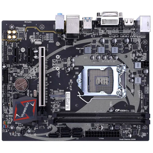 Colorful BATTLE-AX B365M-D V20: Роз'єми на платі PCI Express x1, SATA 3.0, M.2