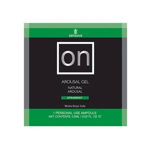 Пробник возбуждающего геля Sensuva - ON Arousal Gel for Her Spearmint (6 мл)