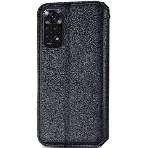Аксессуар для смартфона Mobile Case Getman Cubic Black for Xiaomi Redmi Note 11 Pro 4G/Note 11 Pro 5G/12 Pro 4G: Материал искусcтвенная кожа и термополиуретан