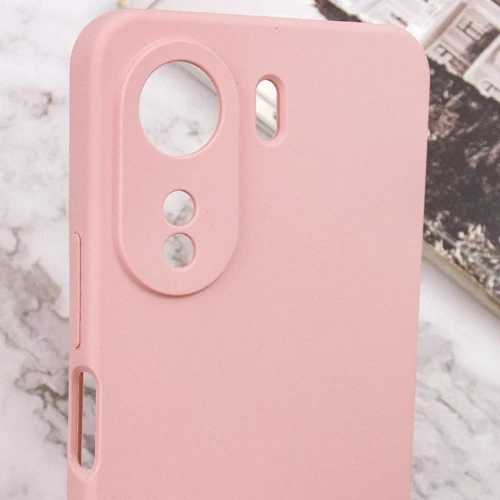Чохол для телефона Lakshmi Premium Silicone Case з Logo Full Camera Pink Sand для Xiaomi Redmi 13C / Poco C65: Плівка в комплекті нет
