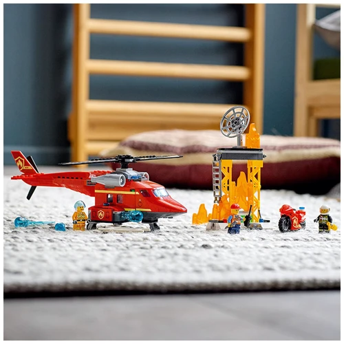LEGO City Пожежний рятувальний вертоліт (60281) фото 7
