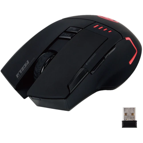 Мышь Marvo M720W 6colors-LED Black (M720W): Тип сенсора оптический