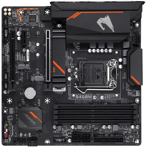 GIGABYTE B460M AORUS PRO: Оперативная память 4xDDR4 2933 МГц, до 128 ГБ