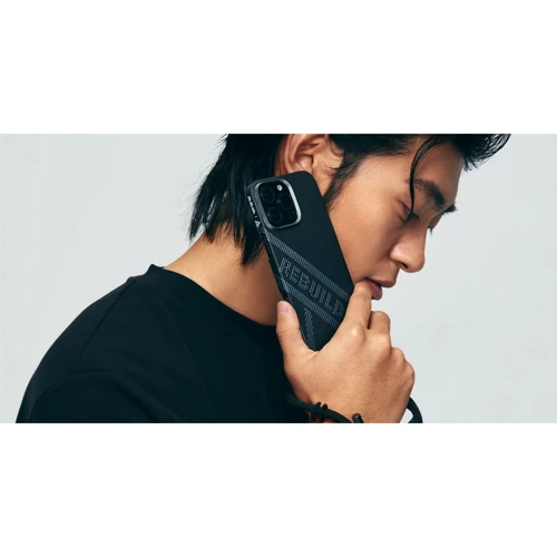 Чехол для iPhone Pitaka Re-TROS Tactile Woven Case Rebuilding for iPhone 16 Pro фото 9