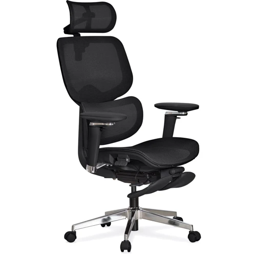 Крісло Mealux D2 Air Plus Black (HF-D2 Plus M/B)	