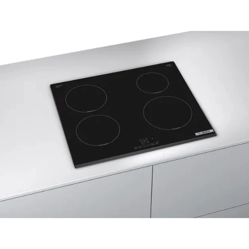 Варочная поверхность Bosch PIE631BB5E: Расположение панели спереди