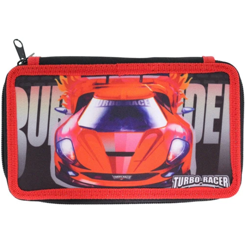 Пенал CLASS 99609 2 отд., с наполнением Racing Team