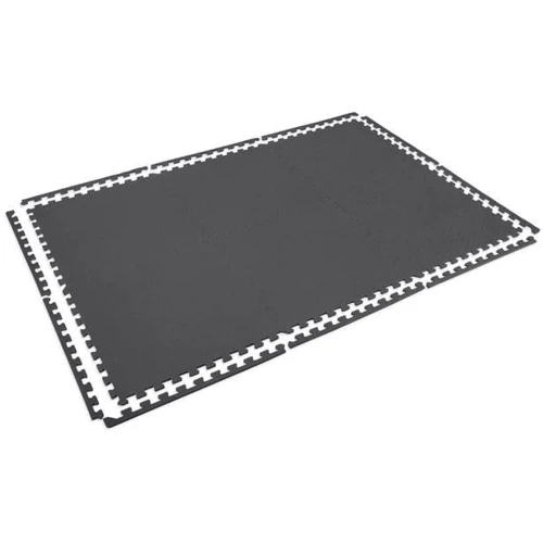 Мат и коврик для тренажера Gymtek EVA 118х176.5х1 см 6 частей черный фото 3