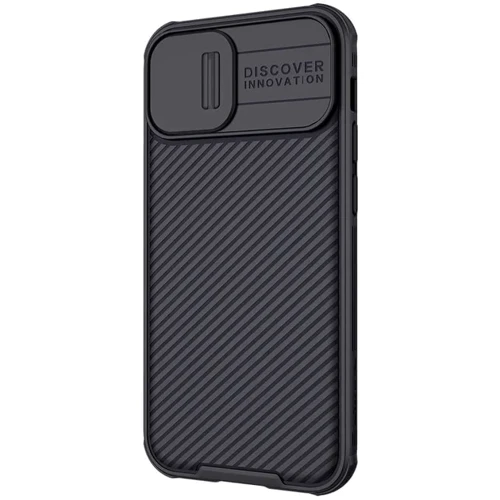 Чехол для iPhone Nillkin CamShield Pro Black for iPhone 14 / 13: Материалы Пластик