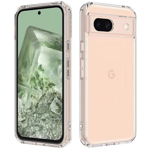 Чехол для телефонов TPU Case Epic Transparent Full Camera for Google Pixel 8a: Совместимость Google Pixel 8a