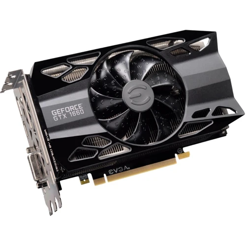 Видеокарта EVGA GeForce GTX 1660 XC Black 6GB Videocard (06G-P4-1161-KR): Тип памяти GDDR5