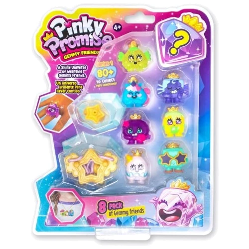 Аксессуары Pinky Promise кольцо, подвеска, микс видов, фигурки 8 шт (PK003A1)