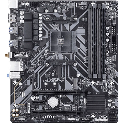 GIGABYTE B450M DS3H WIFI