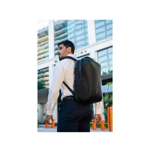 Мужской рюкзак XD Design Bobby BIZZ BUSINESS антивор черный (P705.931): Фактура Тканая, Матовая
