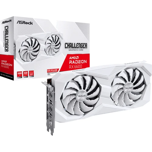 Видеокарта ASRock AMD Radeon RX 6600 Challenger White 8GB (RX6600 CLW 8G): Назначение Геймерские