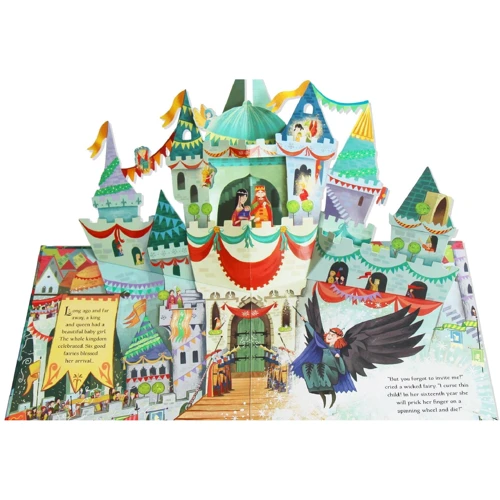 Книга для читання Pop-up Fairy Tales: Sleeping Beauty: Производитель Usborne Publishing Ltd