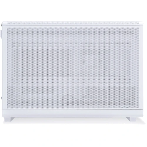 Корпус Lian Li A3-mATX White (G99.A3W.00): Материал передней панели Метал и пластик