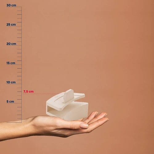 Силіконова накладка на ручку KELA Cali 11.3х5.5х7.5 см, бежева (12871)