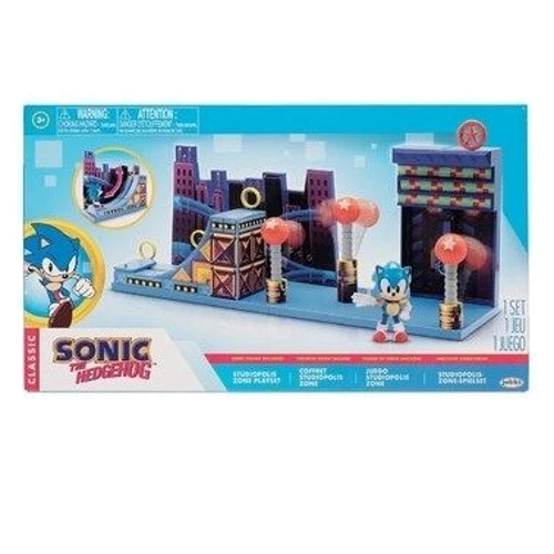 Ігровий набір Sonic the Hedgehog Сонік у Студіополісі з фігуркою 6 см (406924-RF1)