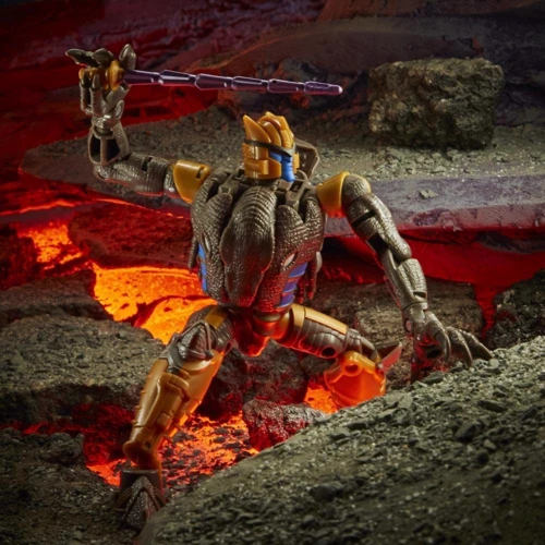 Трансформери Hasbro Війна за Кібертрон Кінгдом Вояджер (F0365_F0693 GEN WFC K VOYAGER DINOBOT): Функціональні характеристики Механические