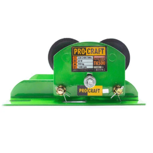 Электрическая каретка для подъемника Procraft TK500: Количество канатов/цепей 2