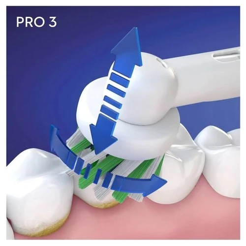 Зубная щетка Braun Oral-B PRO3 3000 D505.513.3 Sensitive: Назначение взрослая
