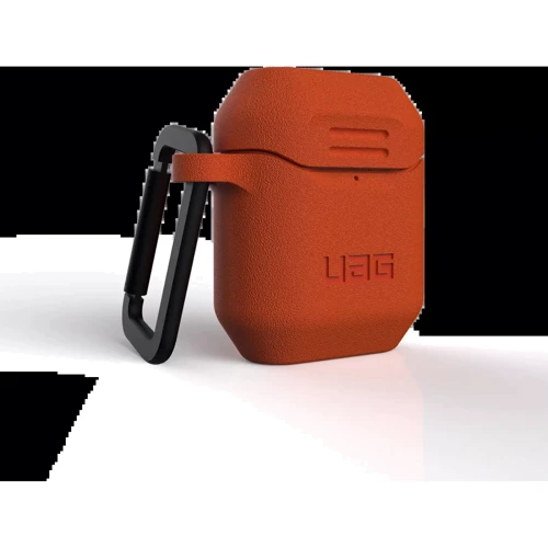 Чехол для наушников Urban Armor Gear UAG Std. Issue Silicone 001 (V2) Orange (10244K119797) for Apple AirPods 1/2: Материал Силикон
