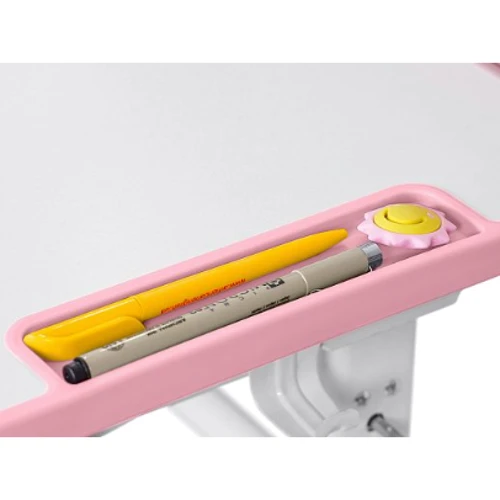 Комплект мебели (стол + стульчик + полка) Mealux BD-28 Panda Pink (BD-28 PN)