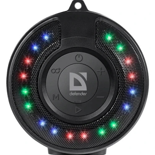 Акустика Defender G28 RGB Lights Black: Тип настольная