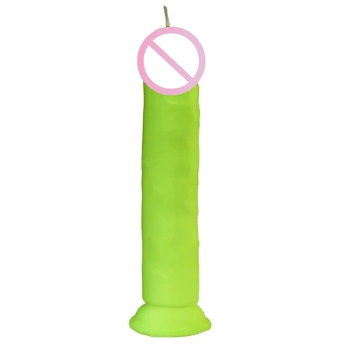 Свеча LOVE FLAME - Dildo Roma Yellow Fluor, CPS03-YELLOW
