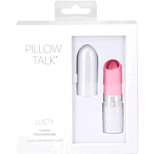 Вибратор Pillow Talk Lusty Luxurious Flickering Massager - Pink