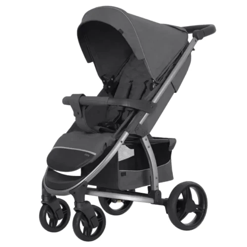 Универсальная коляска 2 в 1 Carrello Vista CRL-6501/1 Serious Grey: Возможность установки люльки есть