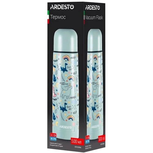 Термос Термос Ardesto Magic 500 мл, сірий (AR2650KMA)