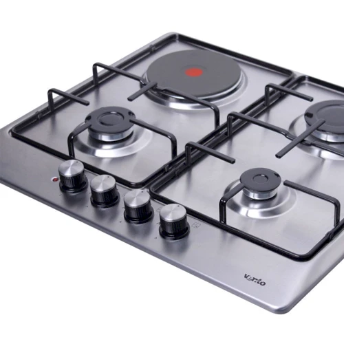 Варочная поверхность газовая Ventolux HG631 B2 S (X): Размеры для встраивания (ШxГ) 55x47 см