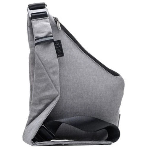 Ультратонкая сумка Fino Light Grey: Застібка Молния