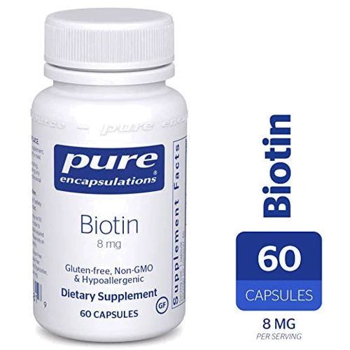 Pure Encapsulations Biotin 8 mg 60 caps Биотин
